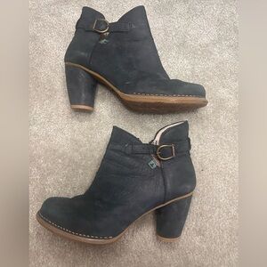El Naturalista N974 PLEASANT ZWART/ANGKOR, Dames Oxford, Zwart Zwart N01, 42 EU